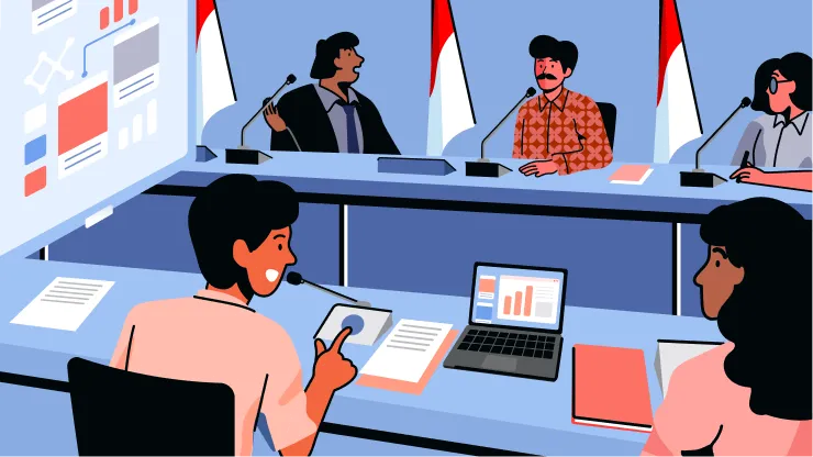 Ilustrasi Membangun Kolaborasi Bersama Pemerintah