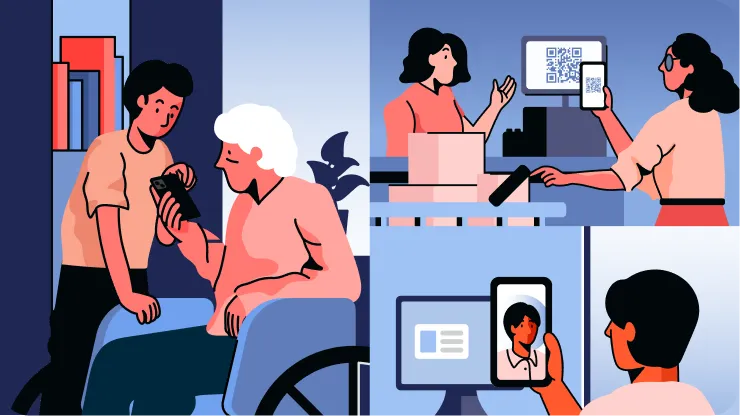 Ilustrasi Ekosistem Layanan Digital Terintegrasi